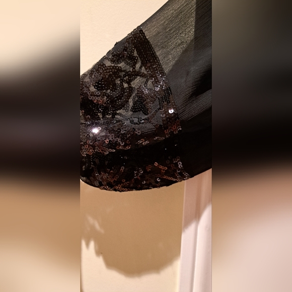 Max Studio sheer dress - Picture 2 of 4